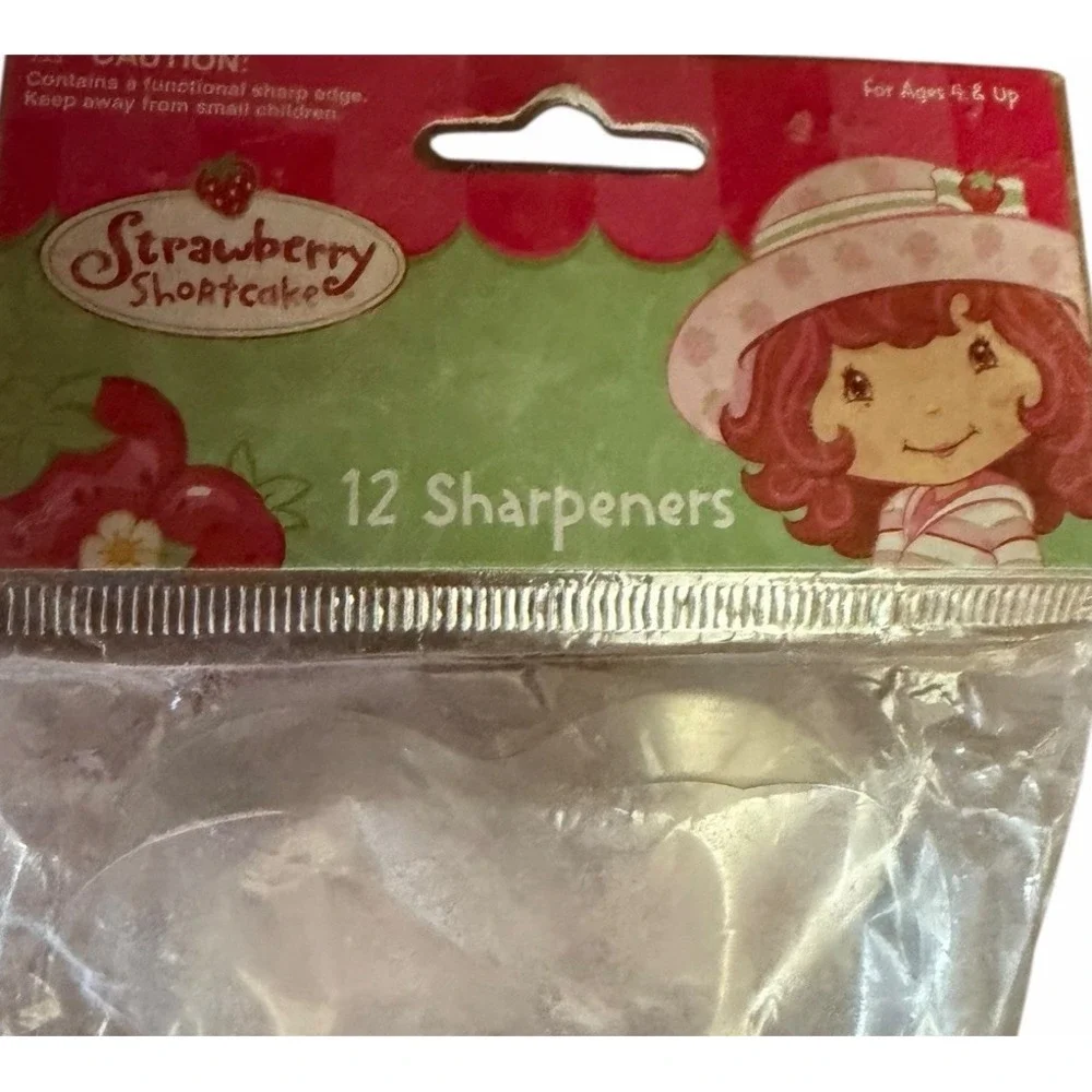 Vintage Strawberry Shortcake Pencil Sharpeners‎ Lot 12 Party Favors 2000's Y2K